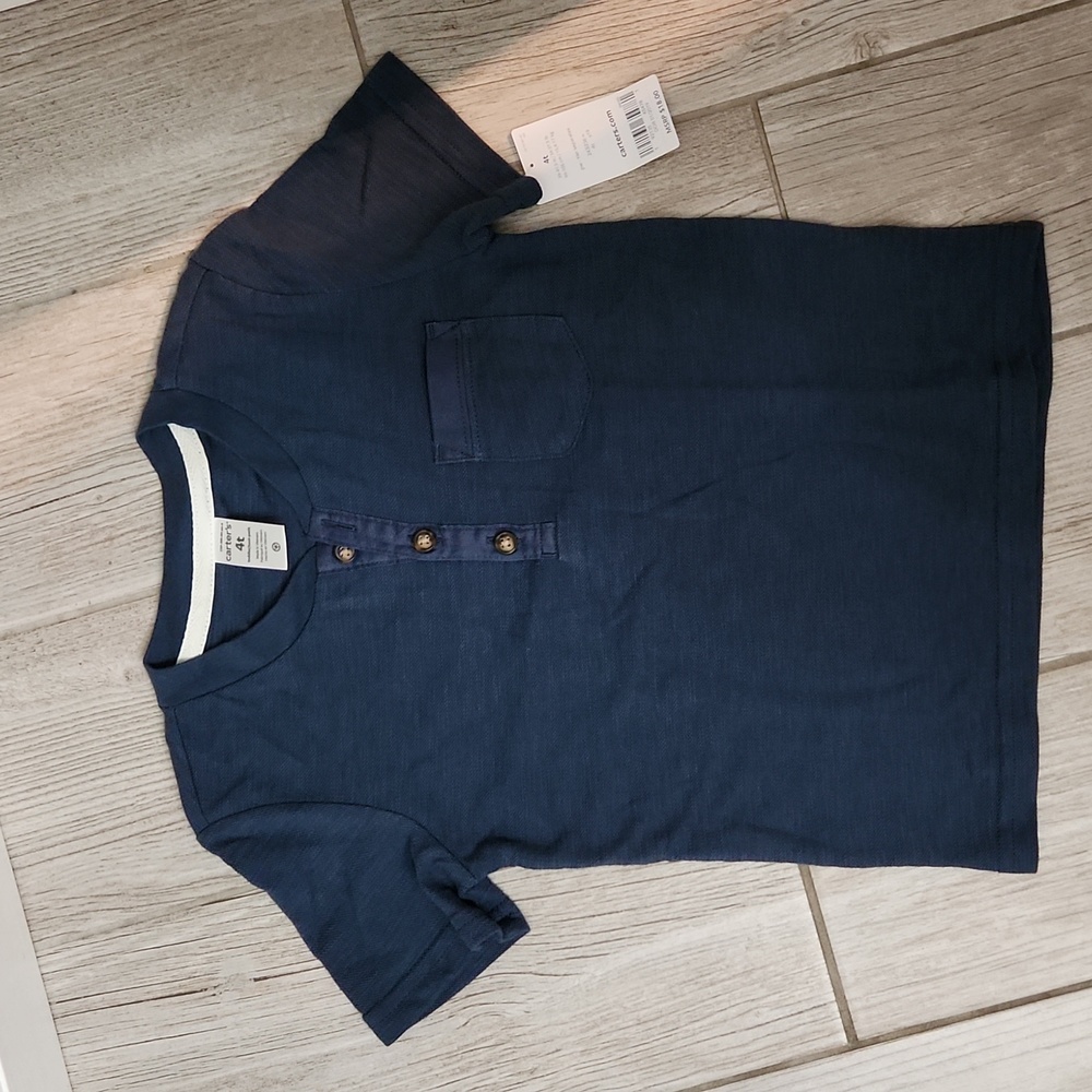 Carter's Toddler Boy Short Sleeve Henley